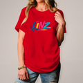 Herren T-Shirt LINZ Retro Graffiti Style – Austria Street Vibes Kollektion