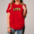 Damen T-Shirt LINZ Vintage College Style – Austria Street Vibes Kollektion