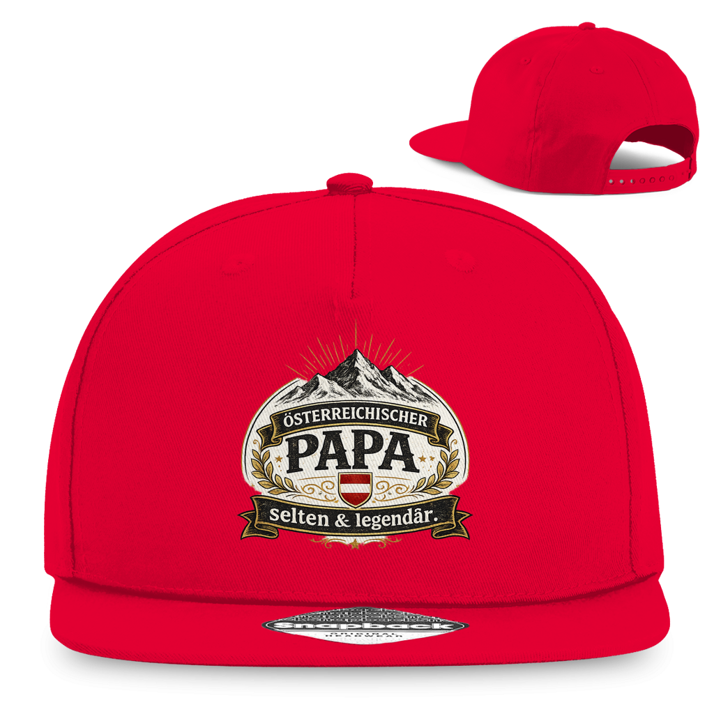 Snapback kapa za repere "Austrijski tata – rijedak i legendaran" | Moderna kapa za tatu