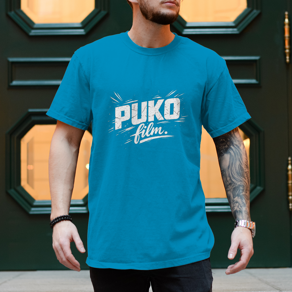 Herren T-Shirt „Puko Film“ – Balkan Humor Shirt