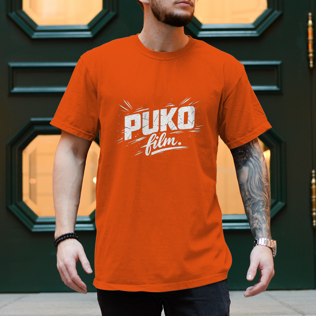 Muška majica „Puko Film“ – Majica s balkanskim humorom
