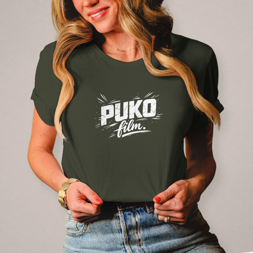 Damen T-Shirt „Puko Film“ – Balkan Humor Shirt