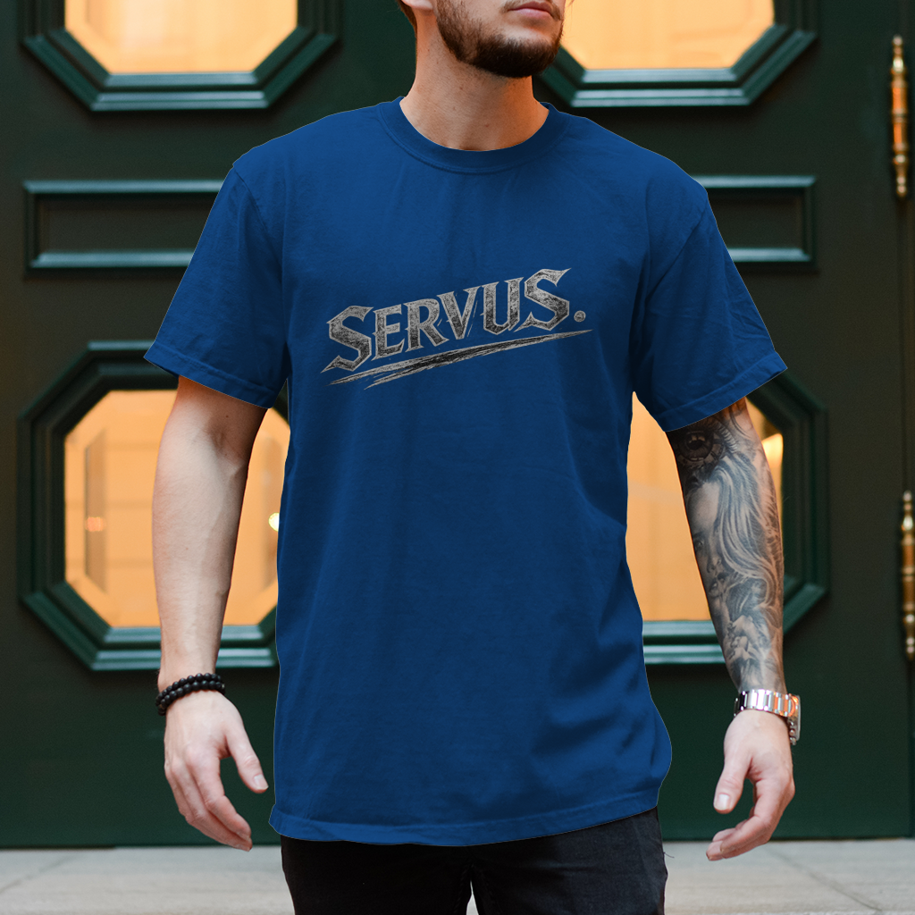 Herren T-Shirt „Servus“