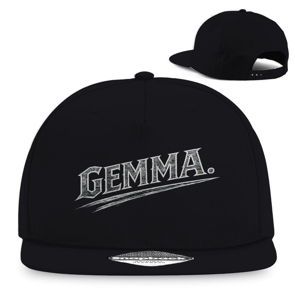Snapback Rapper Cap „Gemma“ – Österreichische Streetwear Cap im Retro Style