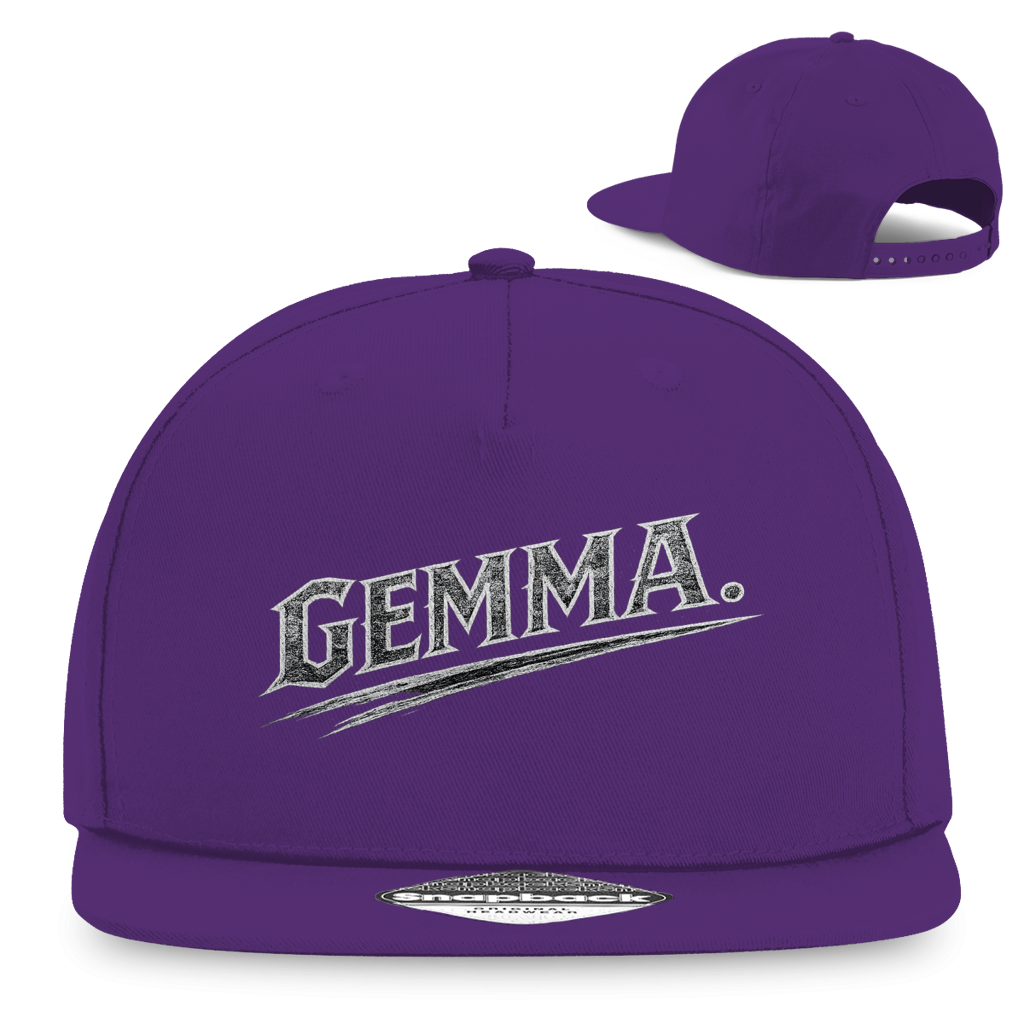 Snapback Rapper Cap „Gemma“ – Österreichische Streetwear Cap im Retro Style