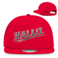 Snapback reper kapa "Hallo" – Austrijska streetwear kapa u retro stilu