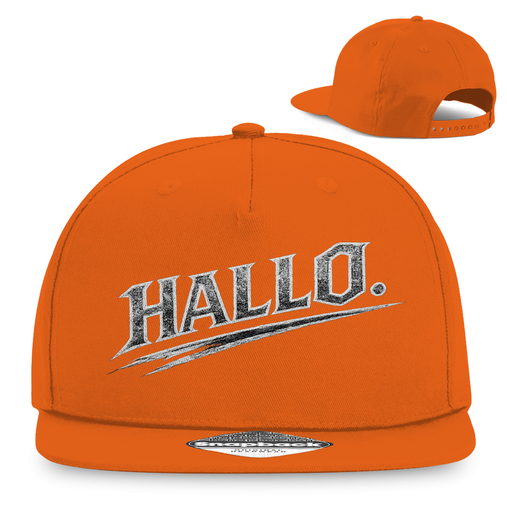 Snapback reper kapa "Hallo" – Austrijska streetwear kapa u retro stilu