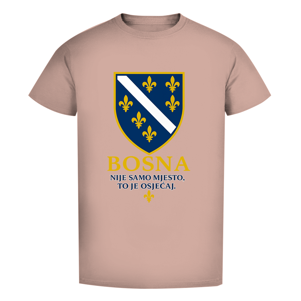 Herren Premium Bio T-Shirt Bosna Nije Samo Mjesto To Je Osjećaj