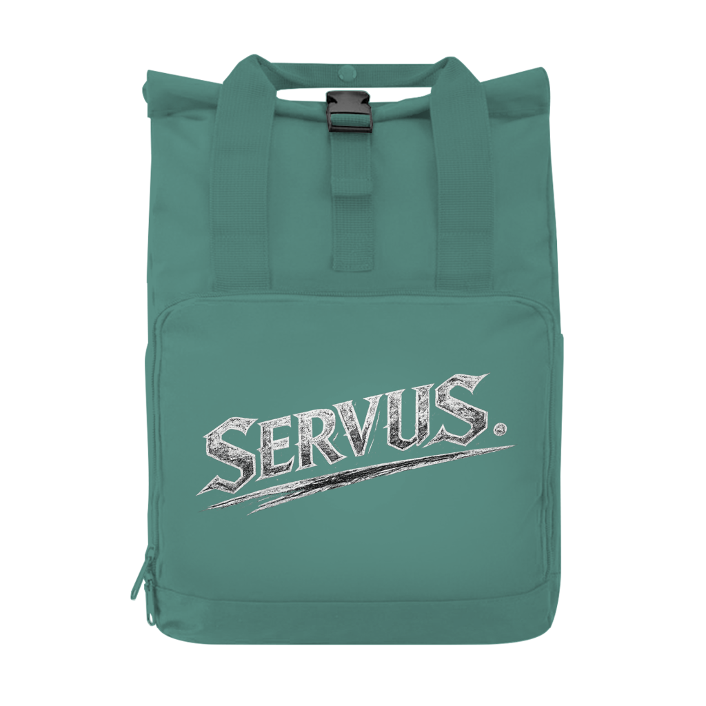 Rucksack mit Seitentasche Servus