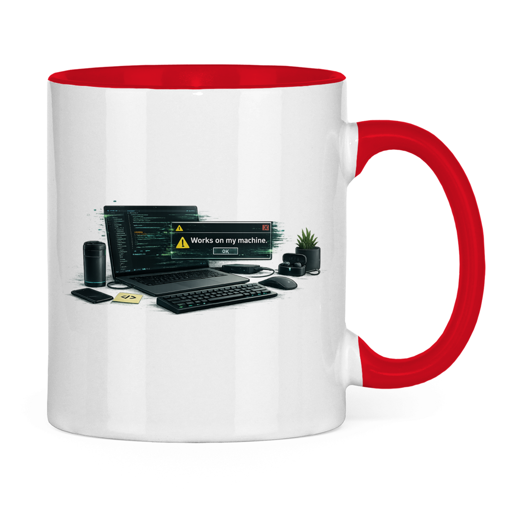IT Works on My Machine Tasse | Lustiges Entwickler Geschenk