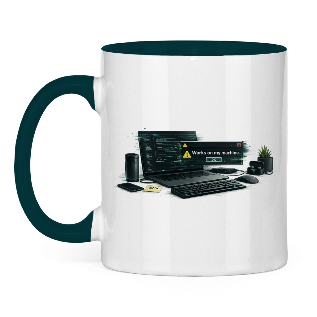 IT Works on My Machine Tasse | Lustiges Entwickler Geschenk