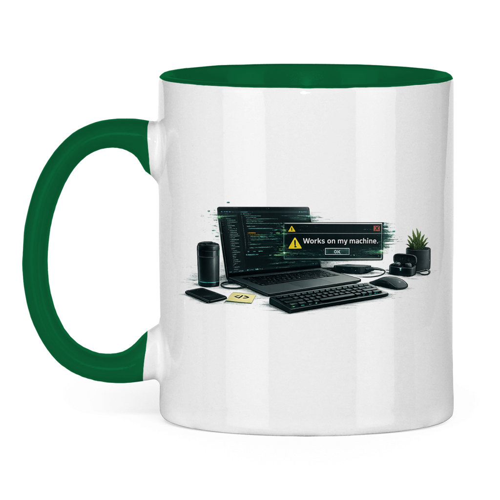 IT Works on My Machine Tasse | Lustiges Entwickler Geschenk