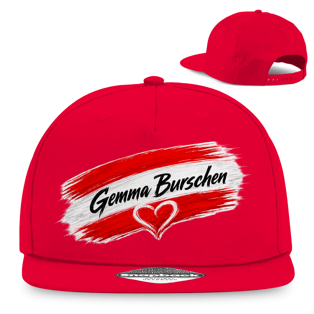 🇦🇹 Gemma Burschen Herz Rapper Cap – Österreichischer Style für echte Fans