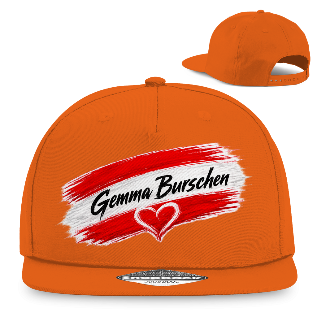 🇦🇹 Gemma Burschen Herz Rapper Cap – Österreichischer Style für echte Fans