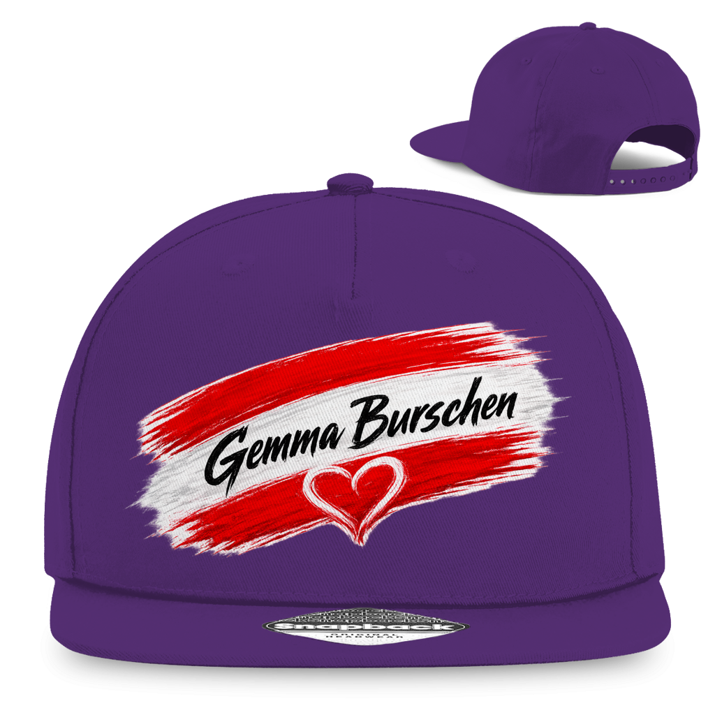🇦🇹 Gemma Burschen Herz Rapper Cap – Österreichischer Style für echte Fans