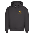 Herren Premium Bio Hoodie Goldener Bosnischer Ljiljan