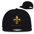 Snapback Rapper Cap Goldener Bosnischer Ljiljan