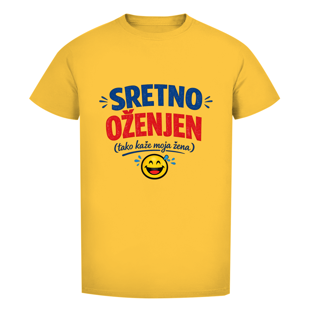 Sretno Oženjen Balkan Edition Herren Premium Bio T-Shirt