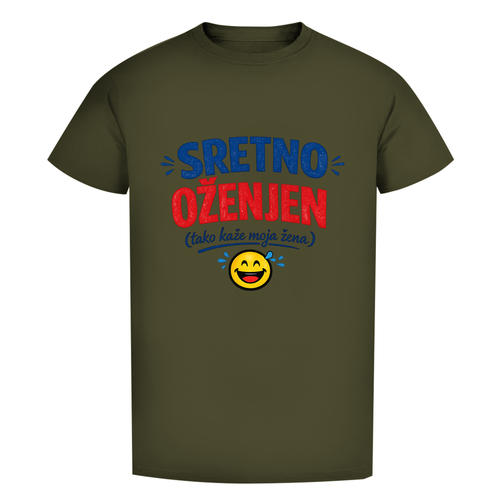 Sretno Oženjen Balkan Edition Herren Premium Bio T-Shirt