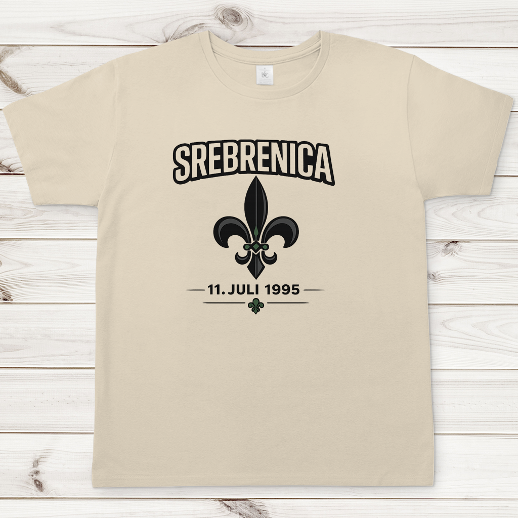 Muška majica Srebrenica Ljiljan