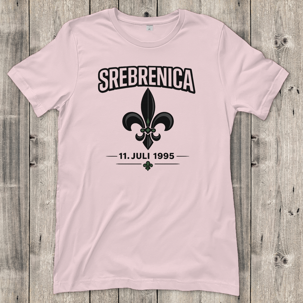 Damen T-Shirt Srebrenica Ljiljan