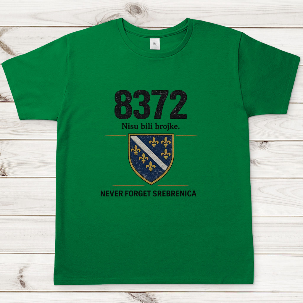 Herren T-Shirt Srebrenica Grb