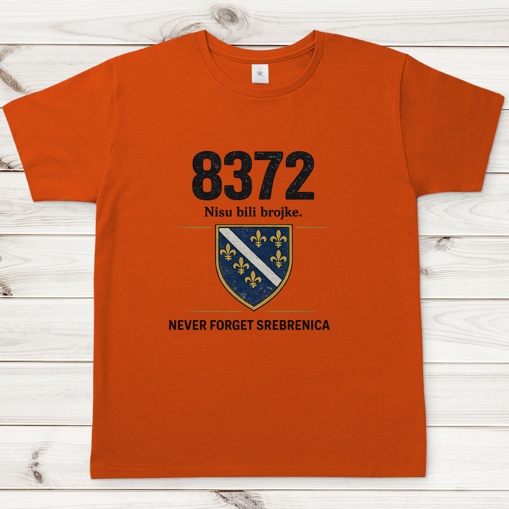 Herren T-Shirt Srebrenica Grb