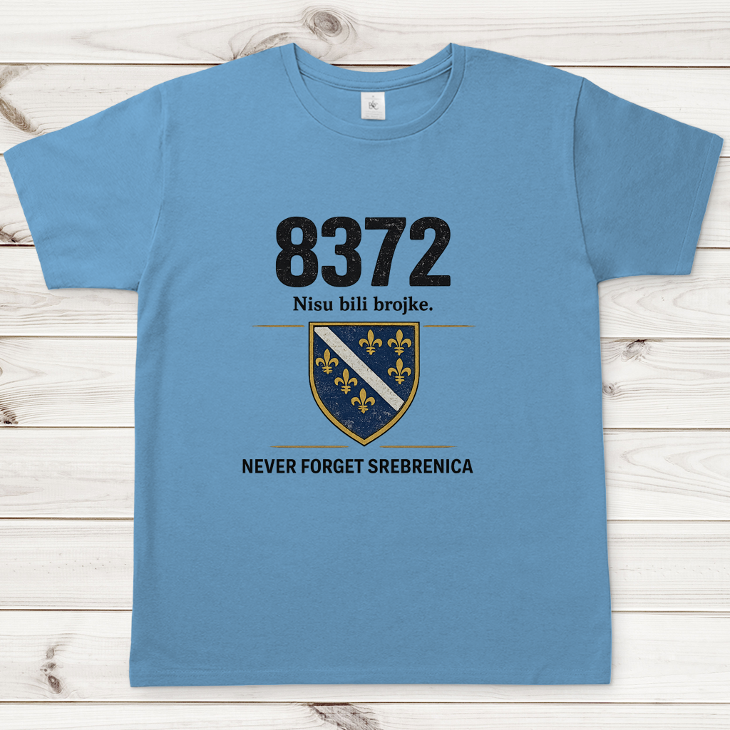 Herren T-Shirt Srebrenica Grb