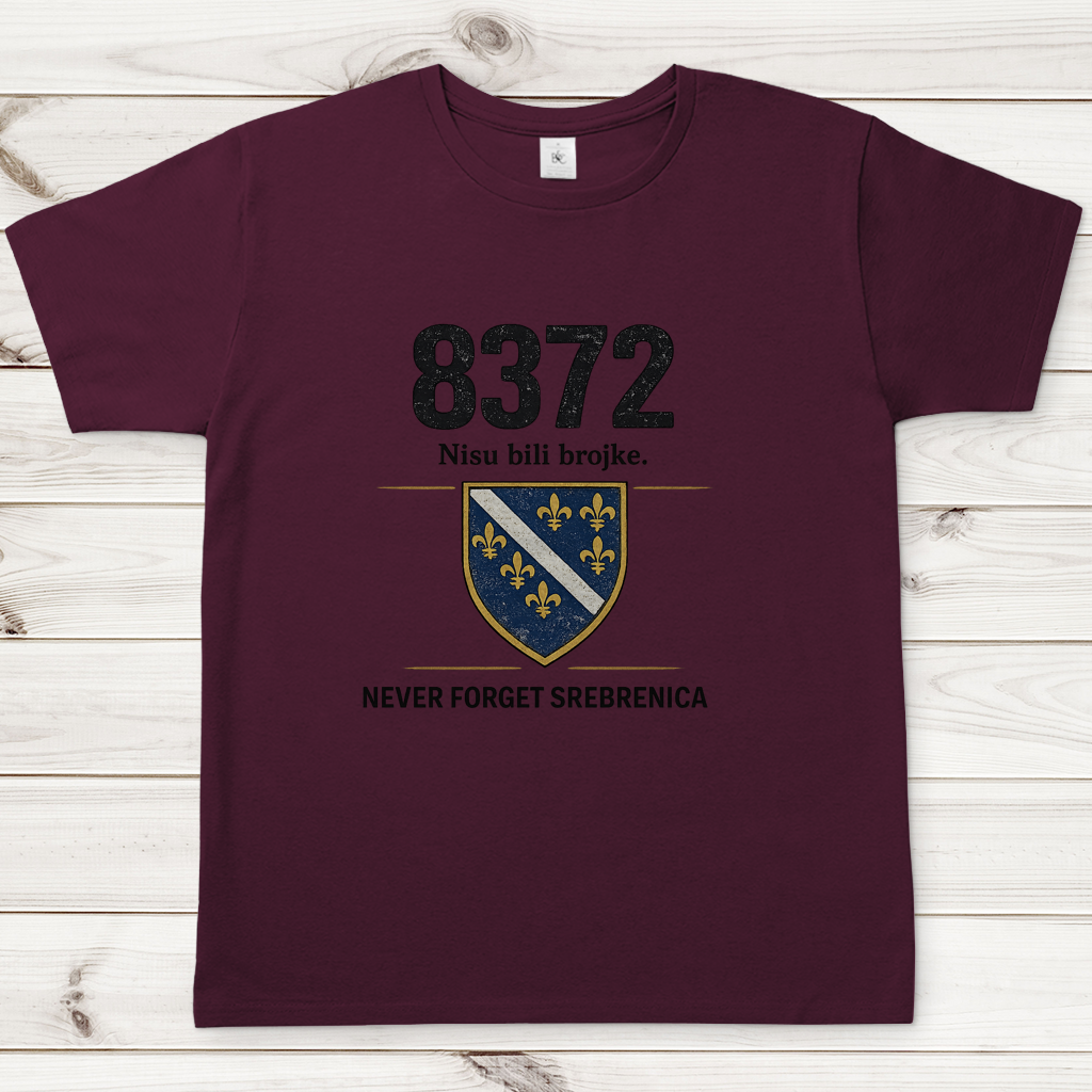 Herren T-Shirt Srebrenica Grb