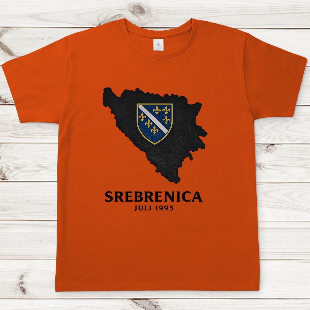 Muška majica Srebrenica Crna