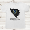 Herren T-Shirt Srebrenica Schwarz