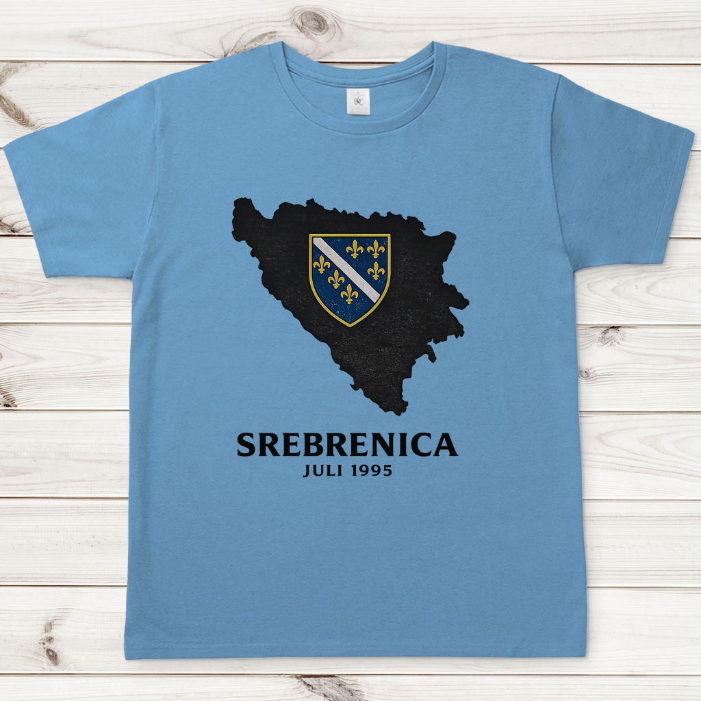 Muška majica Srebrenica Crna