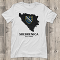 Damen T-Shirt Srebrenica Schwarz