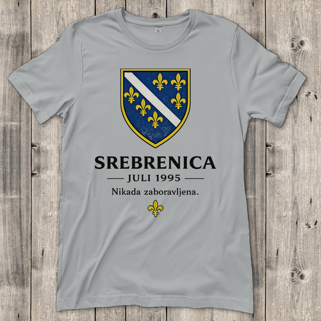 Ženska majica Srebrenica Nikad Zaboravljena
