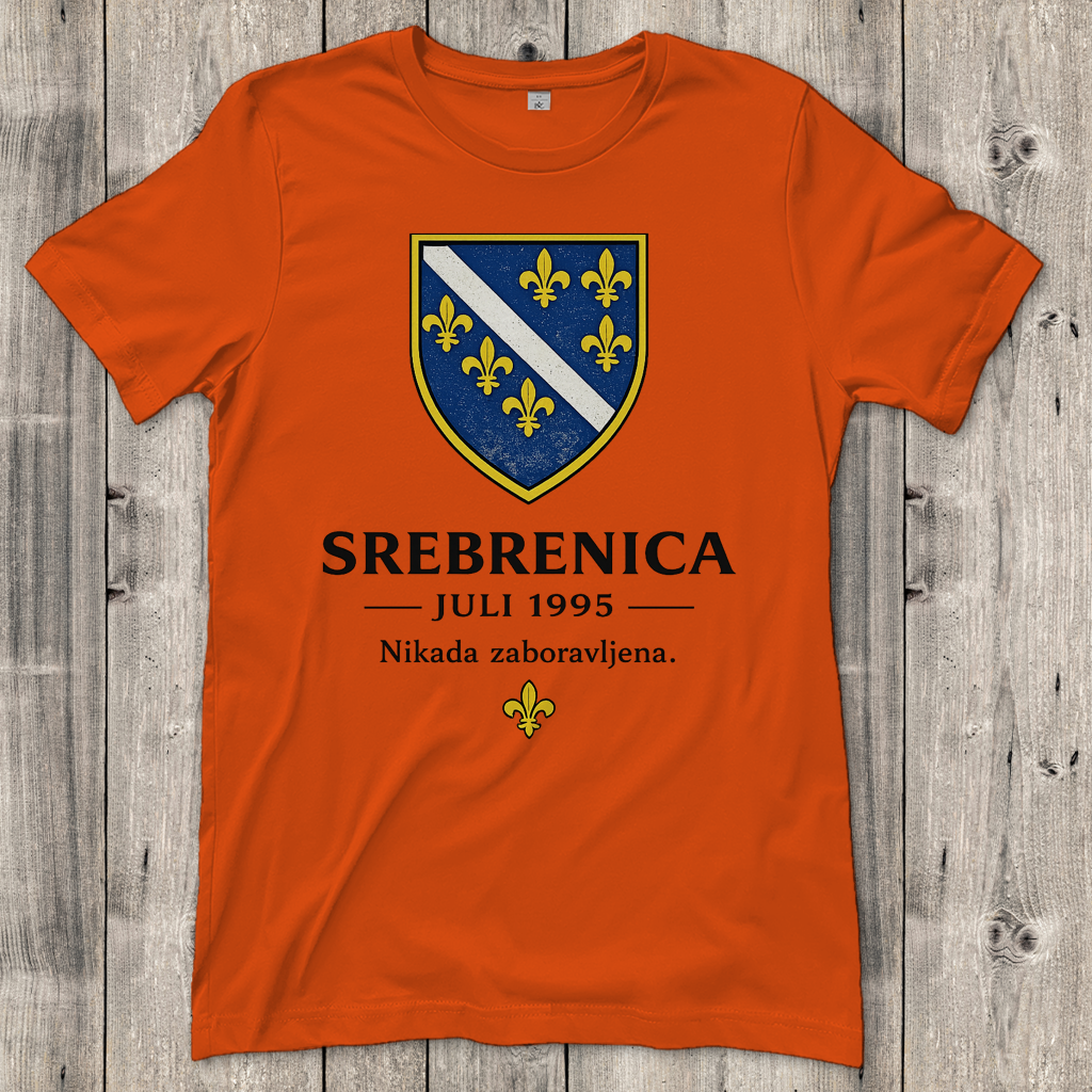 Ženska majica Srebrenica Nikad Zaboravljena