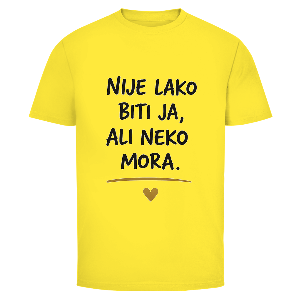 Herren T-Shirt Nije lako biti ja