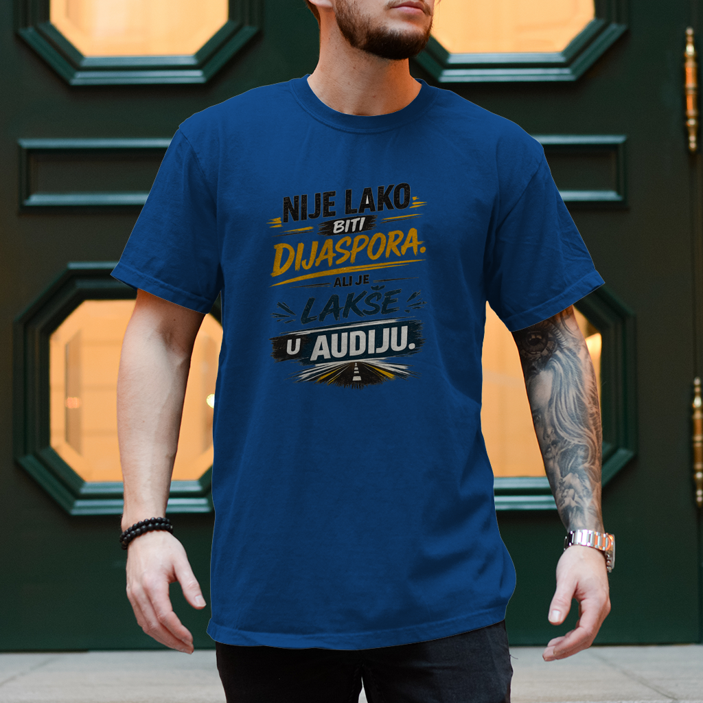 Herren T-Shirt Nije lako biti dijaspora