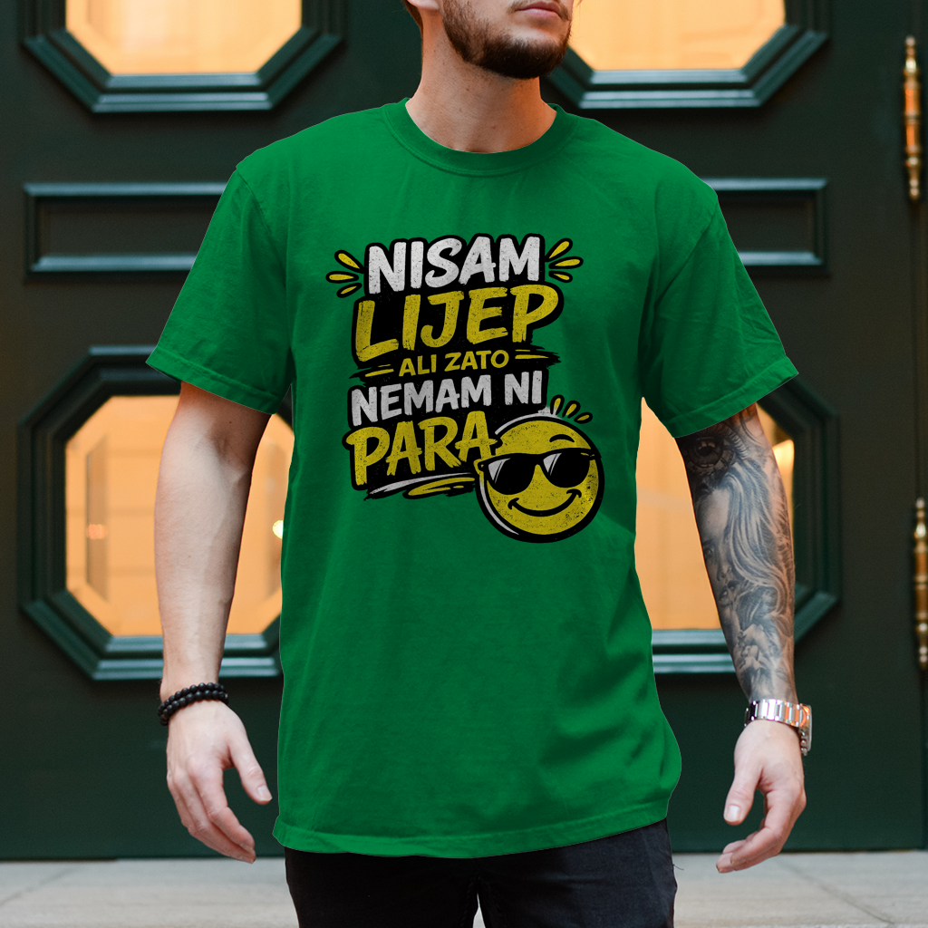 Herren T-Shirt Nisam lijep