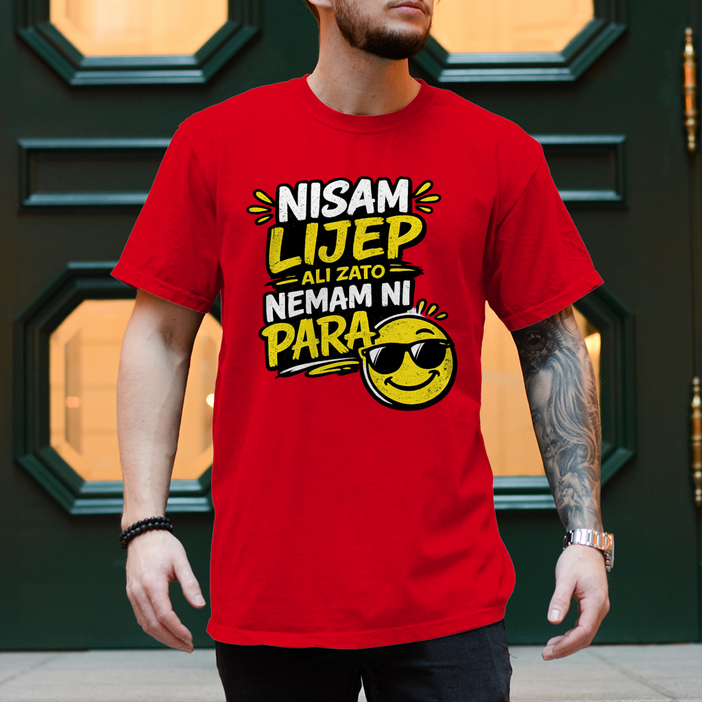 Herren T-Shirt Nisam lijep