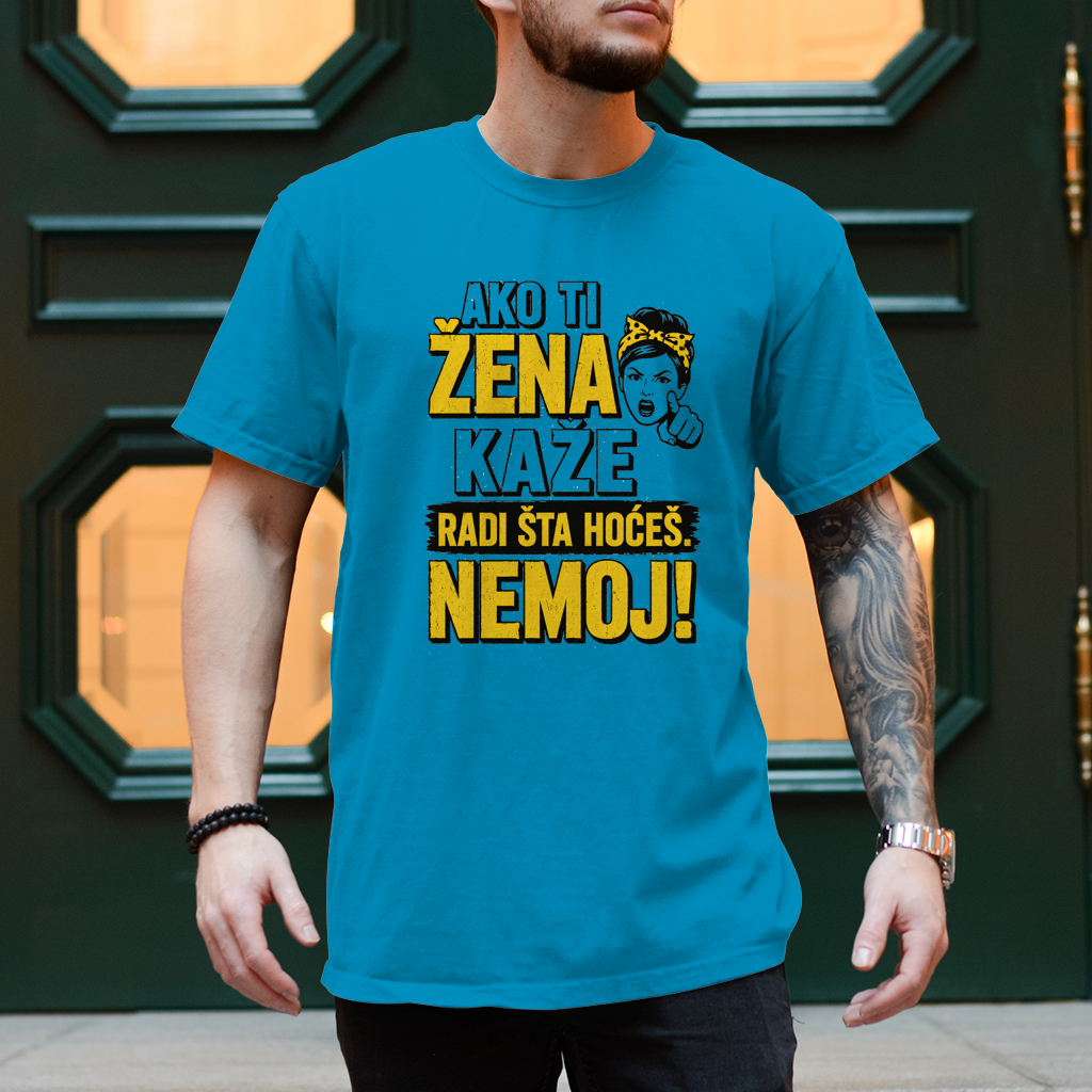 Herren T-Shirt Radi sta hoces