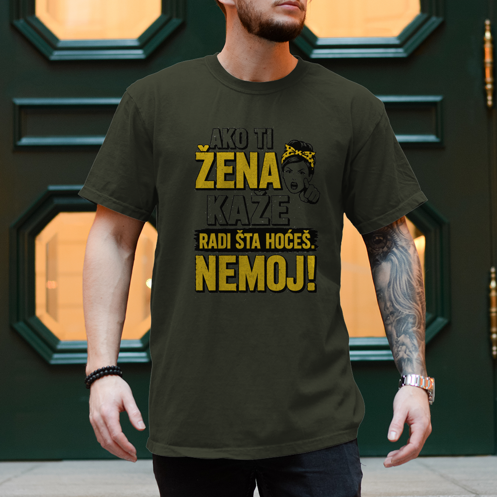 Herren T-Shirt Radi sta hoces