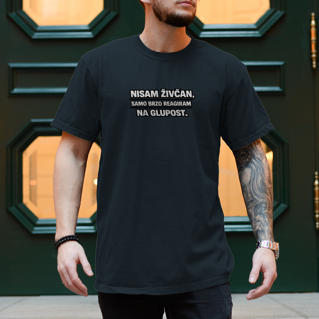 Herren T-Shirt Nisam zivcan