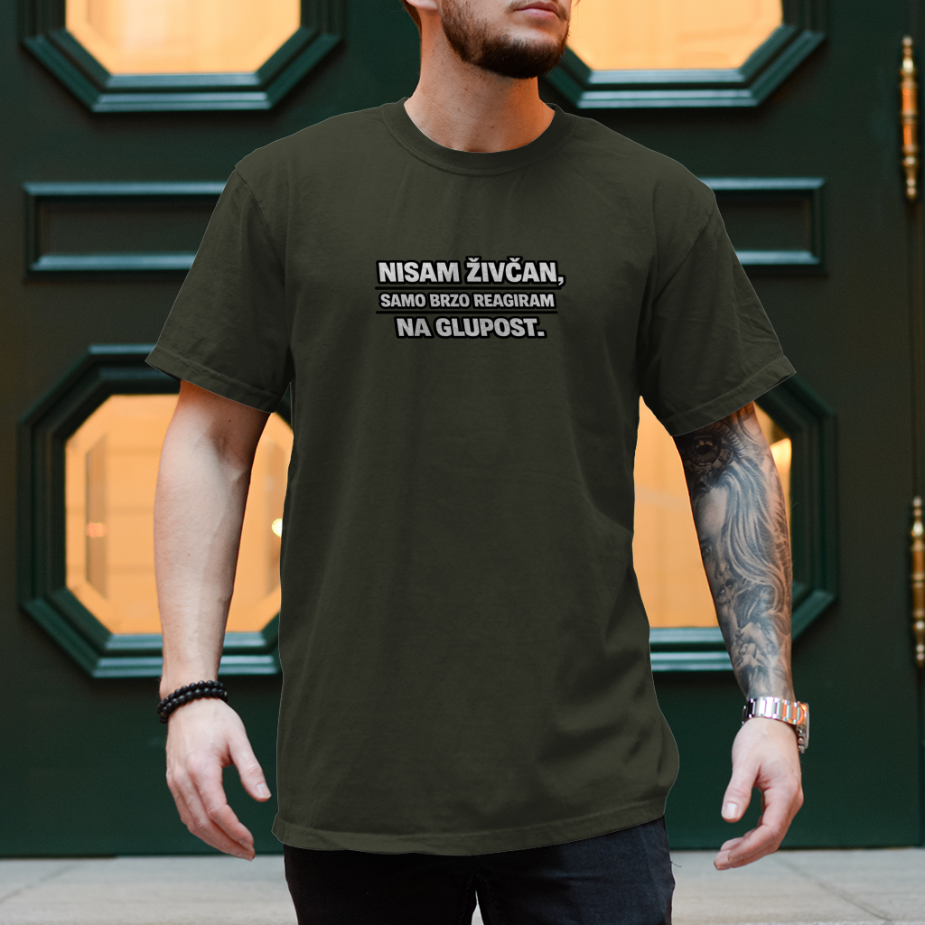Herren T-Shirt Nisam zivcan