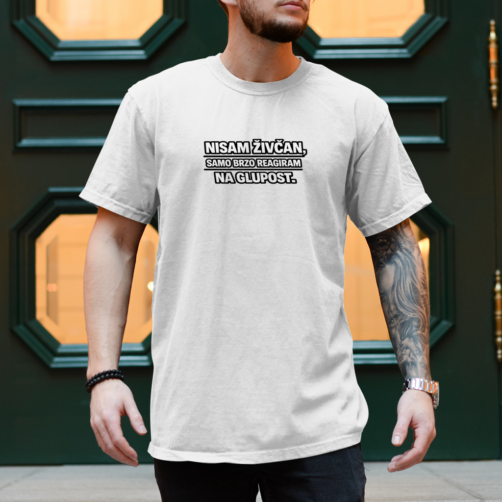 Herren T-Shirt Nisam zivcan
