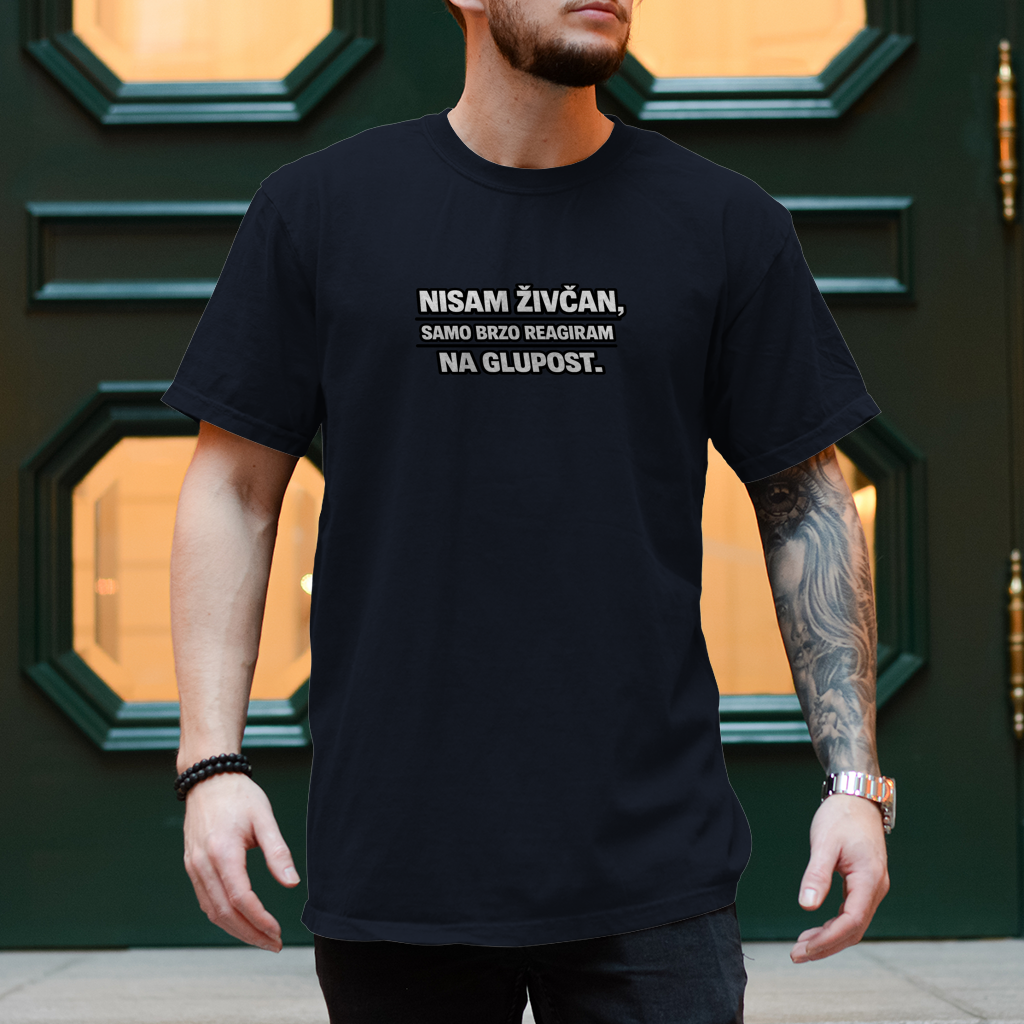 Herren T-Shirt Nisam zivcan