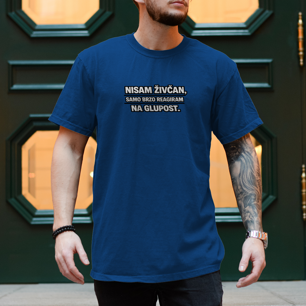 Herren T-Shirt Nisam zivcan