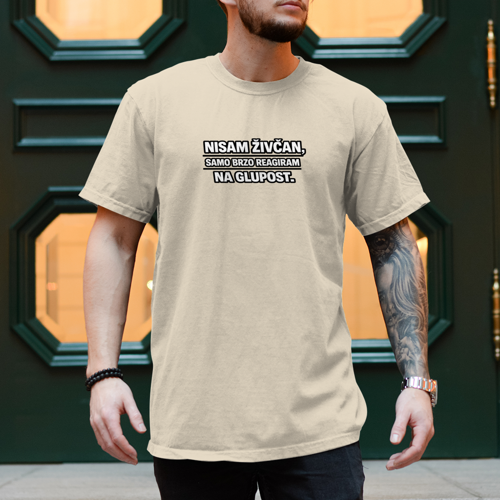Herren T-Shirt Nisam zivcan