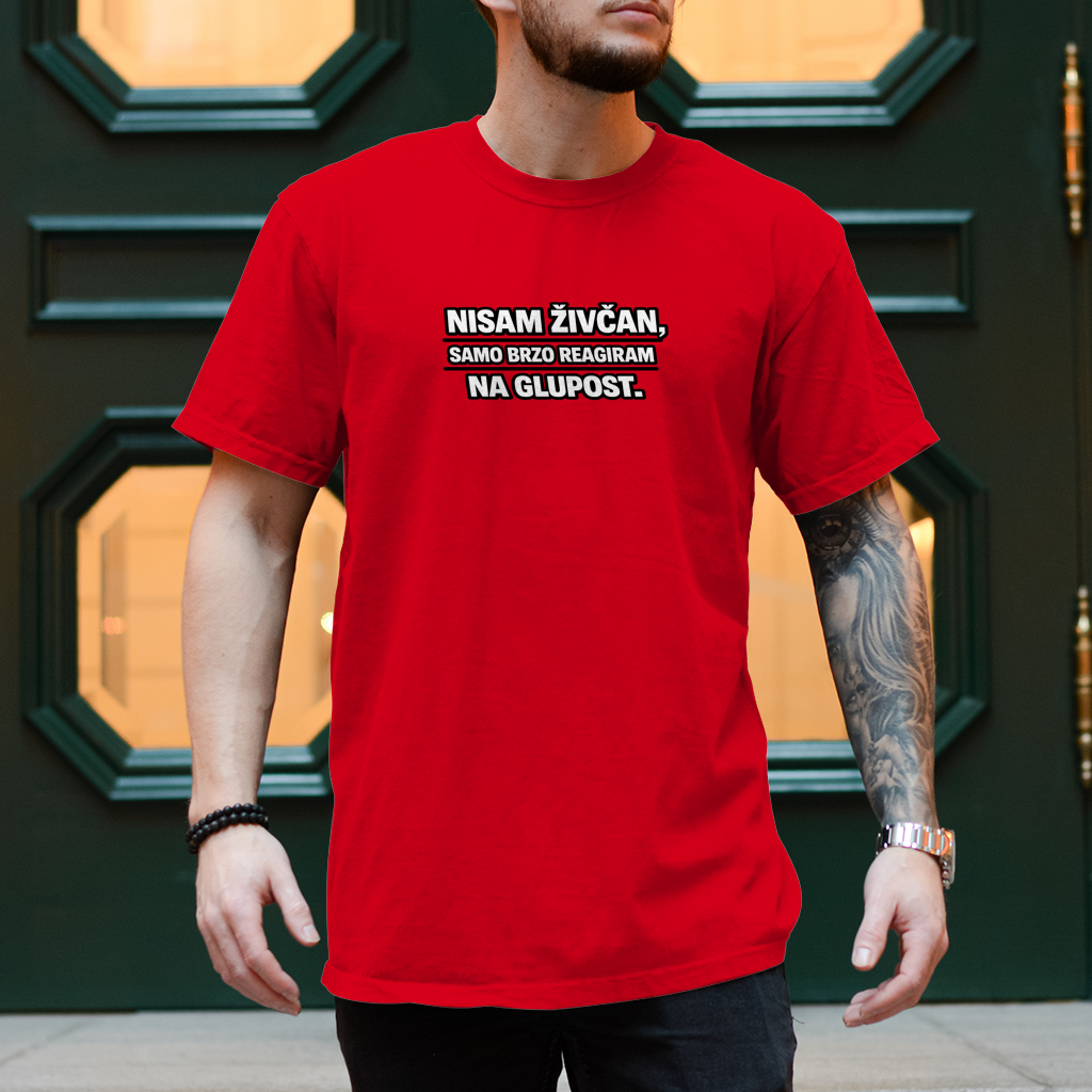 Herren T-Shirt Nisam zivcan