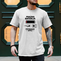 Herren T-Shirt Prazna baterija