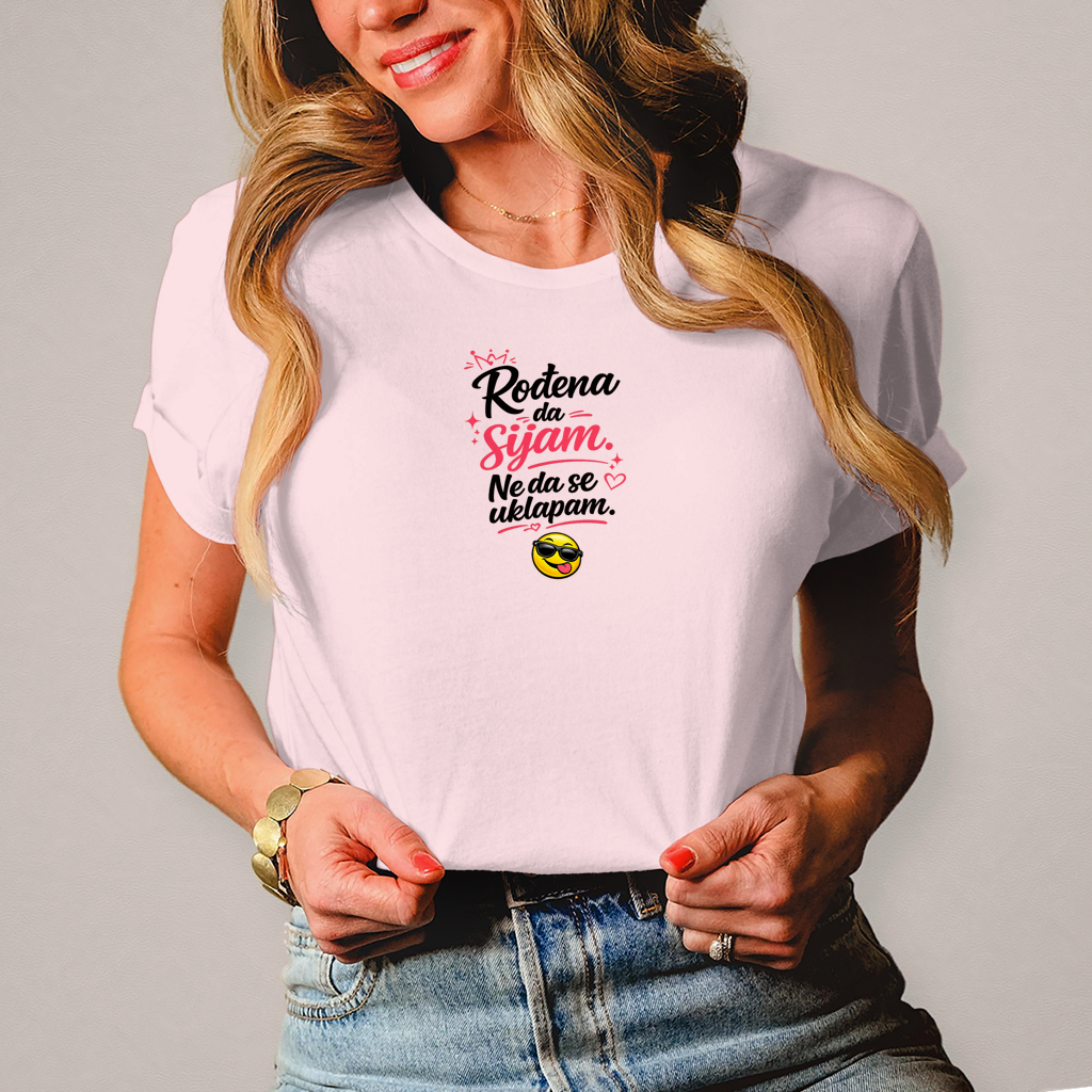 Damen T-Shirt Rodjena da sijam